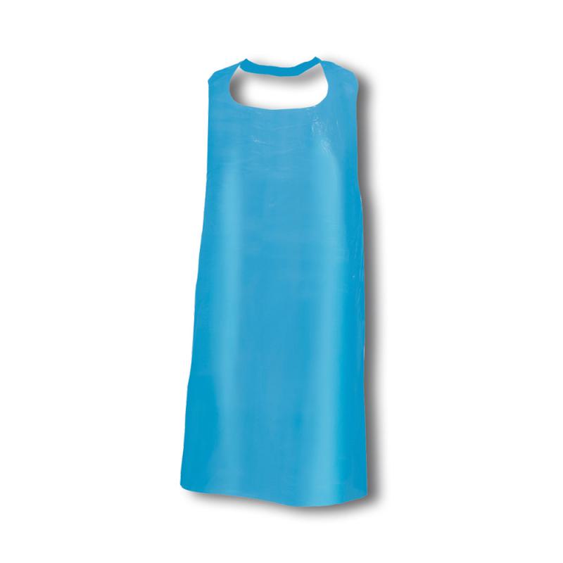 Plastikschürze-blau