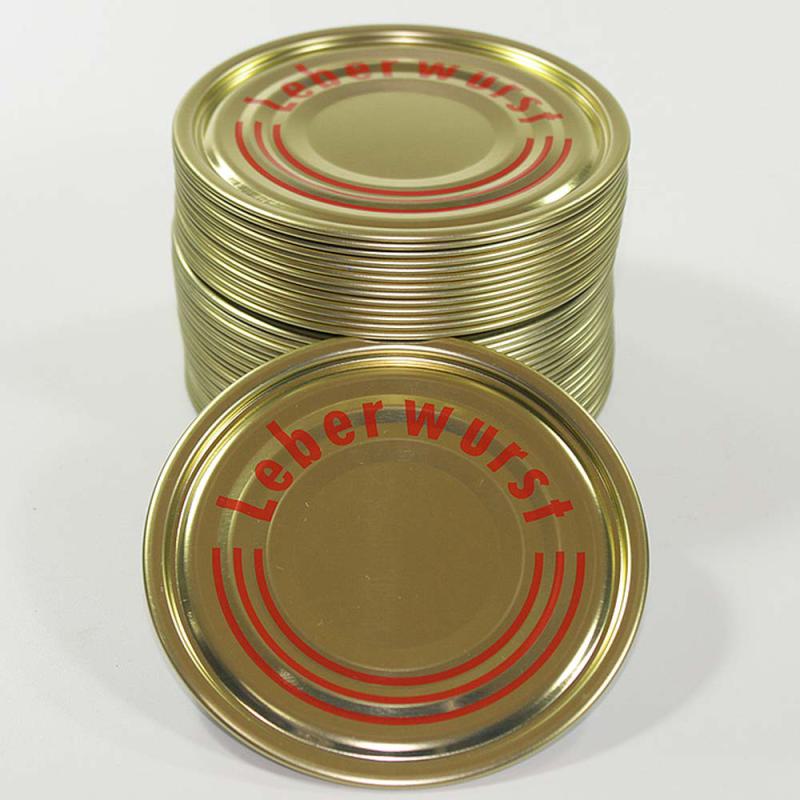 Falzdeckel Leberwurst