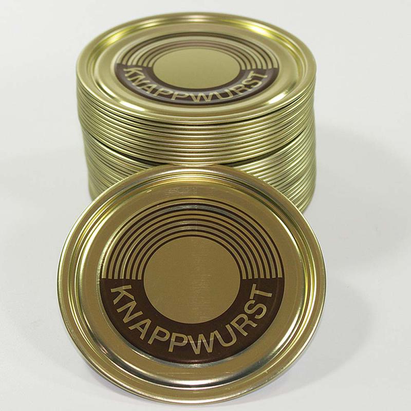 Falzdeckel Knappwurst