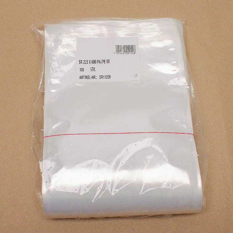 Siegelrandbeutel 215 x 600 mm - 100 St.