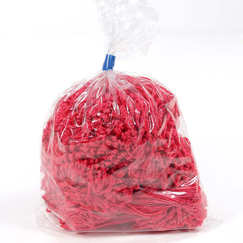 Wurstgarnschlaufe rot