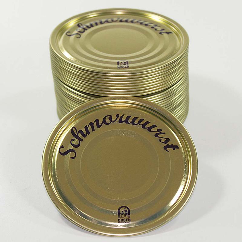 Falzdeckel Schmorwurst
