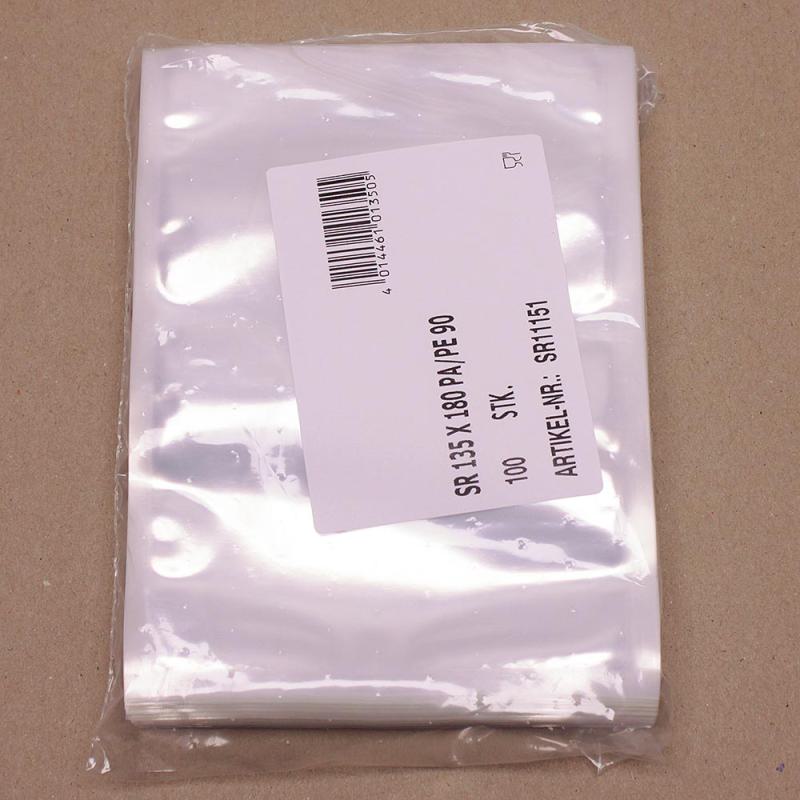 Siegelrandbeutel 135 x 180 mm - 100 St.