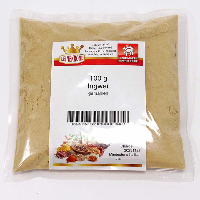 Ingwer verpackt 100 g