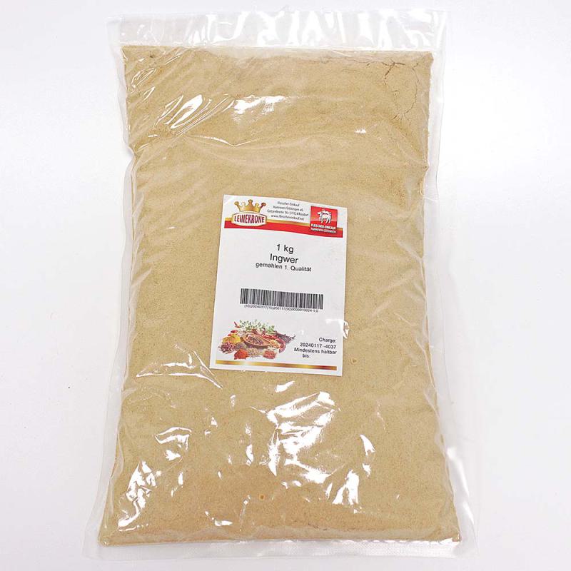 Ingwer verpackt 1 kg