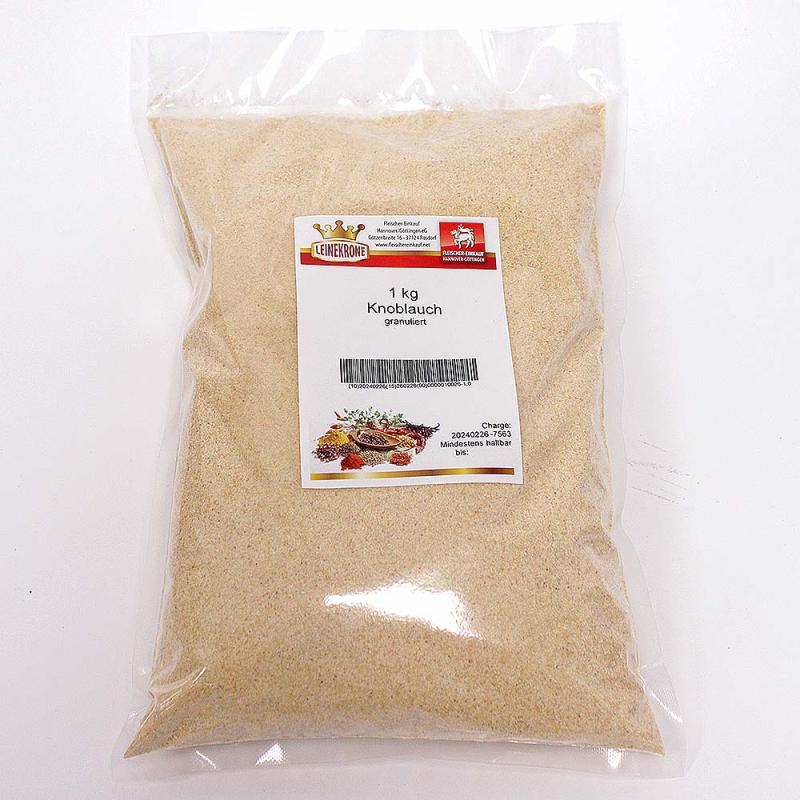 Knoblauchgranulat verpackt 1 kg