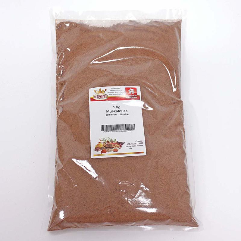 Muskatnuss verpackt 1 kg