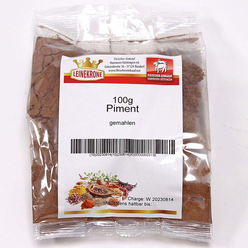 Piment gemahlen verpackt 100 g
