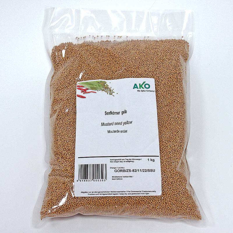 Senfsaat verpackt 1 kg