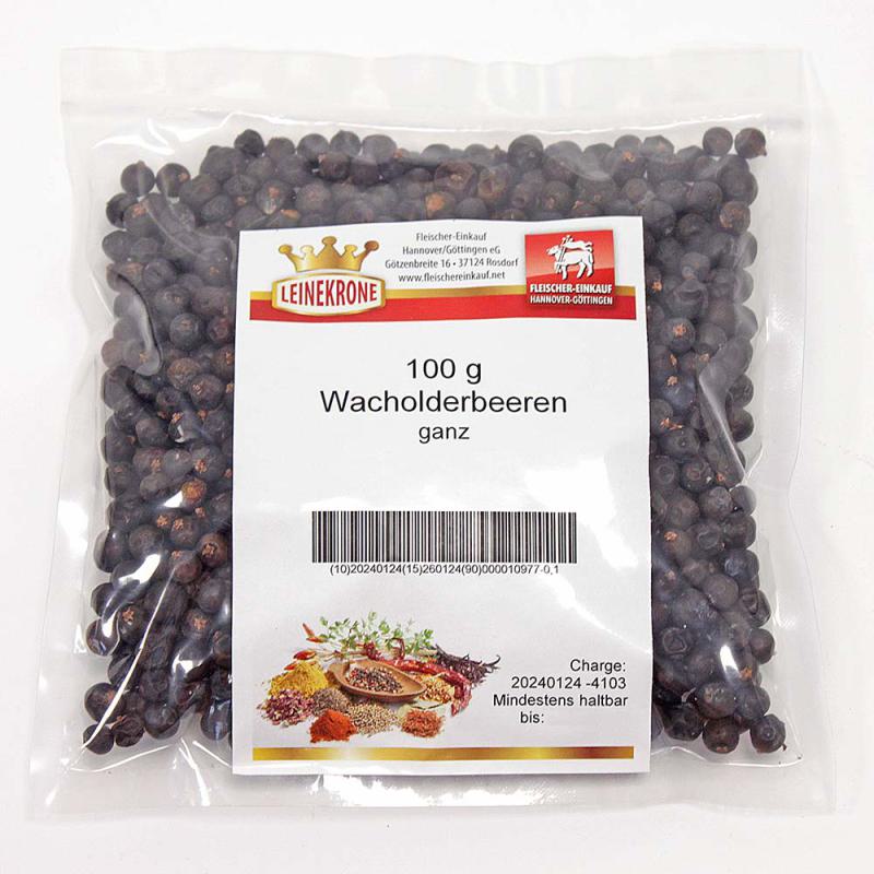 Wacholderbeeren verpackt 100 g