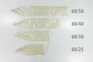 25 Stk Sorten Walsroder Faserdarm 90/50 mit Aufdruck versch top darm 